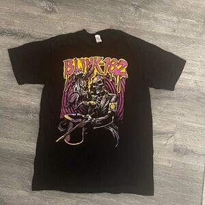 Blink 182 Black Graphic T-Shirt